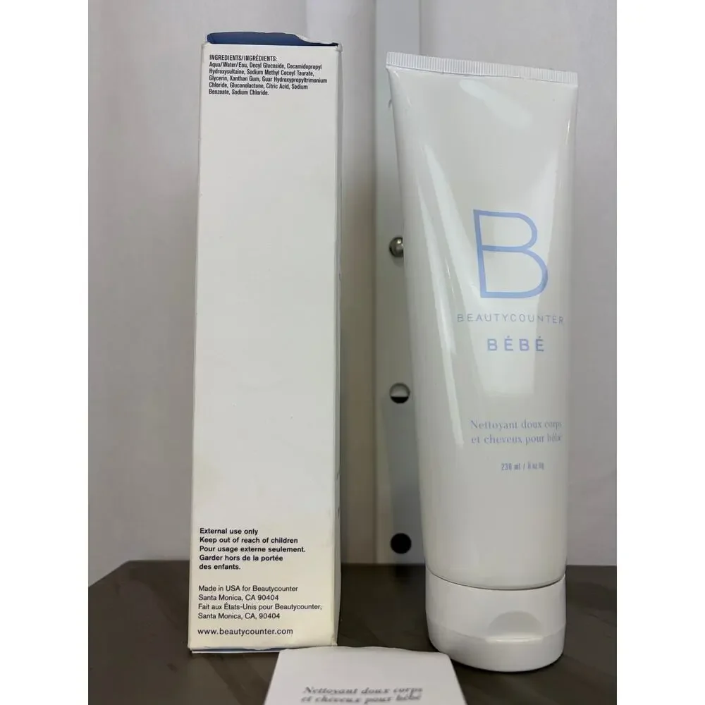 BeautyCounter Beauty Counter Baby 8oz Baby Gentle All Over Wash Sealed 236ml